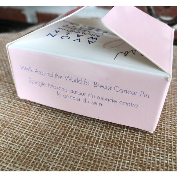 Vintage Avon Walk Around the Work for Breast Cancer Pin - Picture 11 of 16